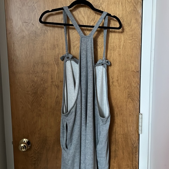 Old Navy Maternity Knotted-Strap Sweatpant Overalls XL - Picture 8 of 12